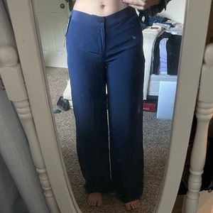 Beautiful silk Ralph Lauren BNWT blue pants